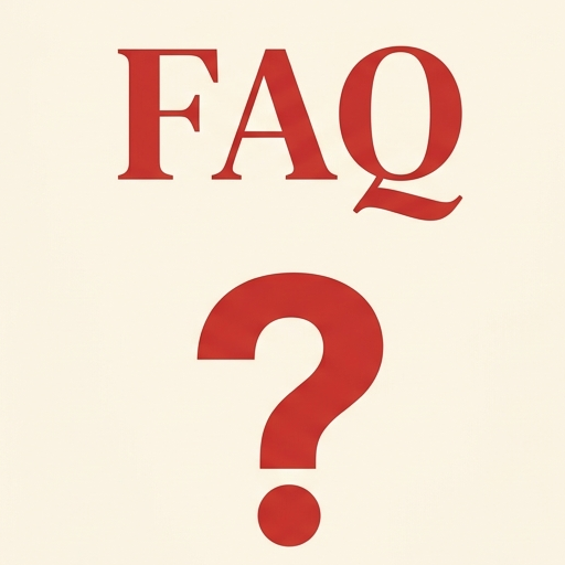 FAQ ?