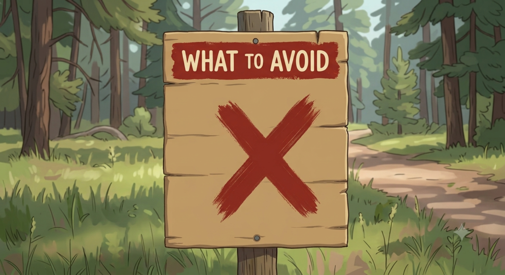 What to Avoid ?